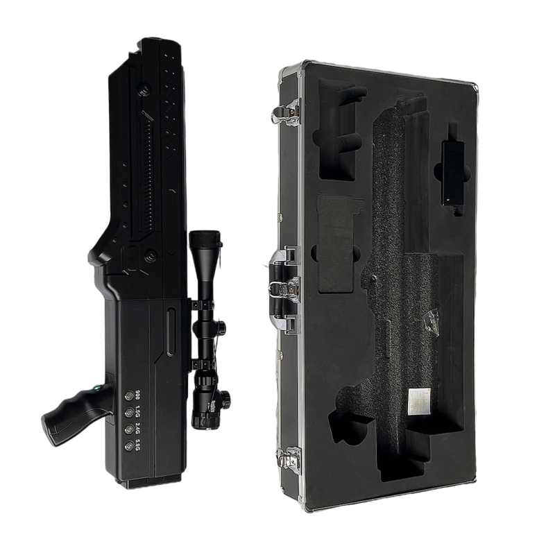  利津手持便携式枪型低空防御反制四通道A型